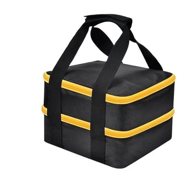 Alt view image 2 of 3 - Storage Bag for 20V/18V/12V Charger, Tool Batteries Carrying Case Cover