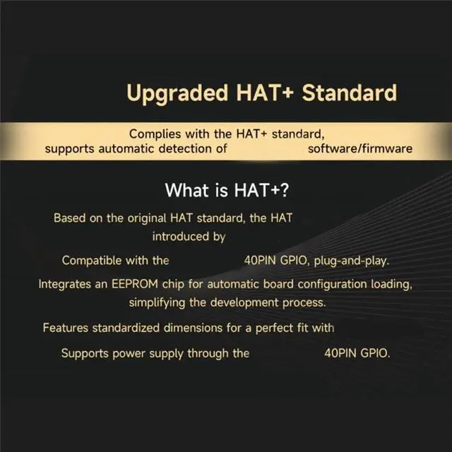 Main image of PCIe to M.2 Adapter with PoE Function for 5 POE HAT M.2 HAT+ Supports NVMe