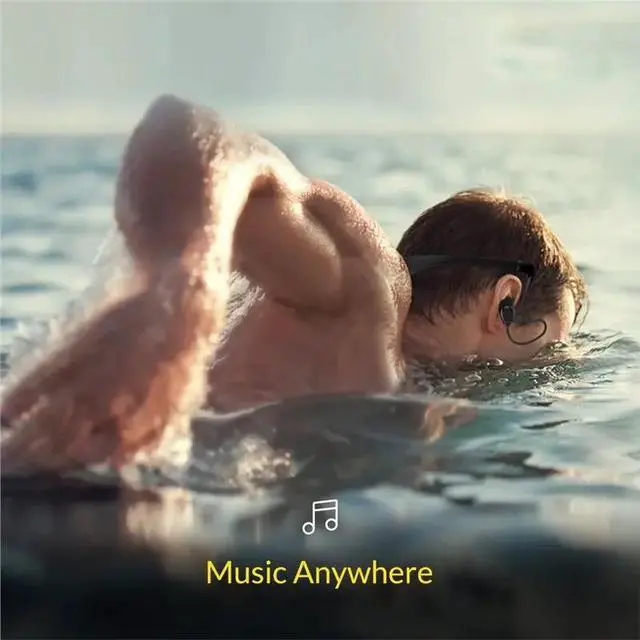 Alt view image 3 of 3 - Underwater Sports Earphone MP3 Player Waterproof For Receiving Mode Bluetooth Headphones For Swimming Music Player, PC