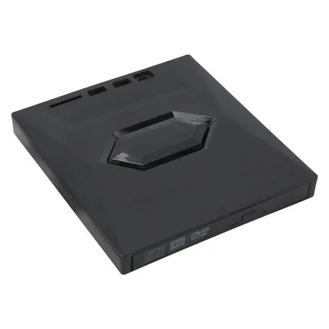Alt view image 2 of 3 - External DVD CD Writer Burner CD and DVD Player Type C/USB3.0 External DVD CD Drive for PC Laptop 11/10/8/7