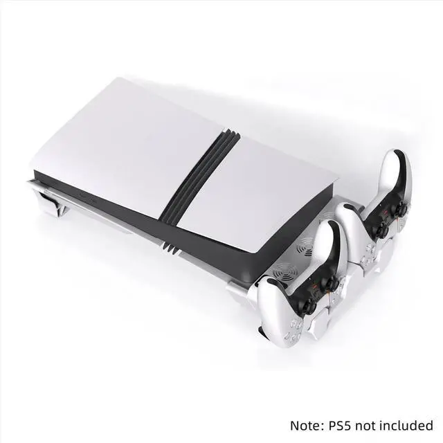Alt view image 3 of 6 - For Slim/ Pro Station with 3-Level Cooling Fans Dock Stand, Accessories Controller Charging Station Holder