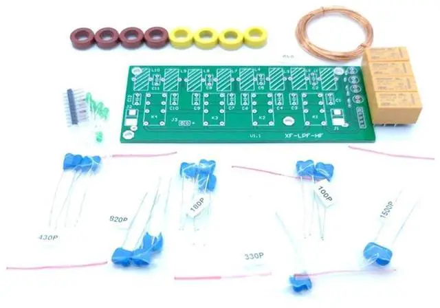 Main image of XF-LPF-HF Filter 12V 100W HF Low Pass LPF Unit 3.5Mhz-30Mhz