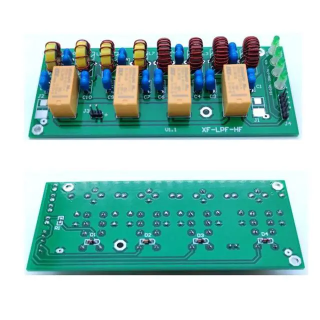 Alt view image 2 of 3 - XF-LPF-HF Filter 12V 100W HF Low Pass LPF Unit 3.5Mhz-30Mhz