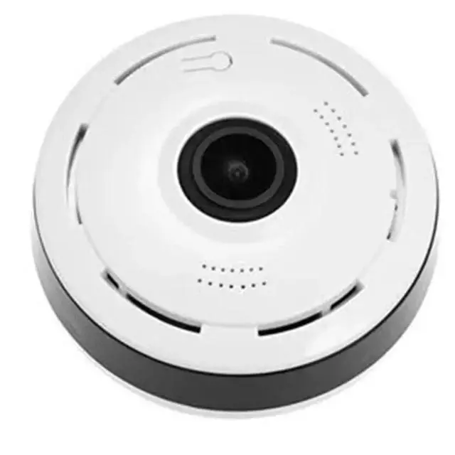 Alt view image 2 of 3 - HD Panorama Camera 3MP Smart Home Security Camera 360° Panoramic Fisheye IP Cam Night Vision Surveillance Cam 32GB
