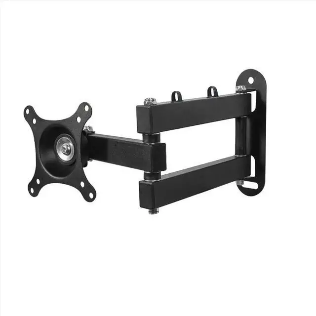 Alt view image 2 of 3 - Monitor Wall Mount , Adjustable Screen Bracket for 14-27Inches Universal Retractable TV Mounts