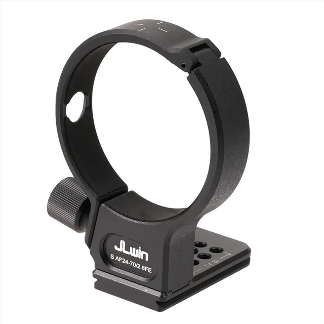 Alt view image 2 of 6 - Tripod Collar Mount Ring for AF 24-70mm F2.8 Lens with Quick-Release Plate for - Tripod