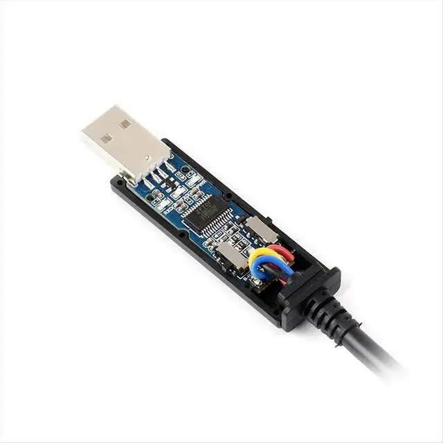 Alt view image 3 of 3 - USB to RS232/RS485 Serial Cable Converter with Extension Cord FT232RNL Chip Compatible with Win 7/8/10/11