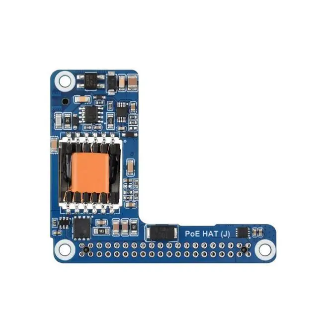 Alt view image 3 of 3 - For 5 PoE+ HAT for 5 CM5 PoE+ HAT Ethernet Expansion Board 5V/5A Output Fit for Official Case