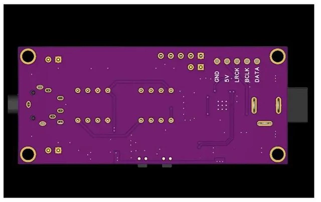 Alt view image 2 of 6 - ES9039Q2M Decoding Board I2S Input ES9039 Asynchronous USB Module Can Be Paired With Italian Interface 5532 OP AMP