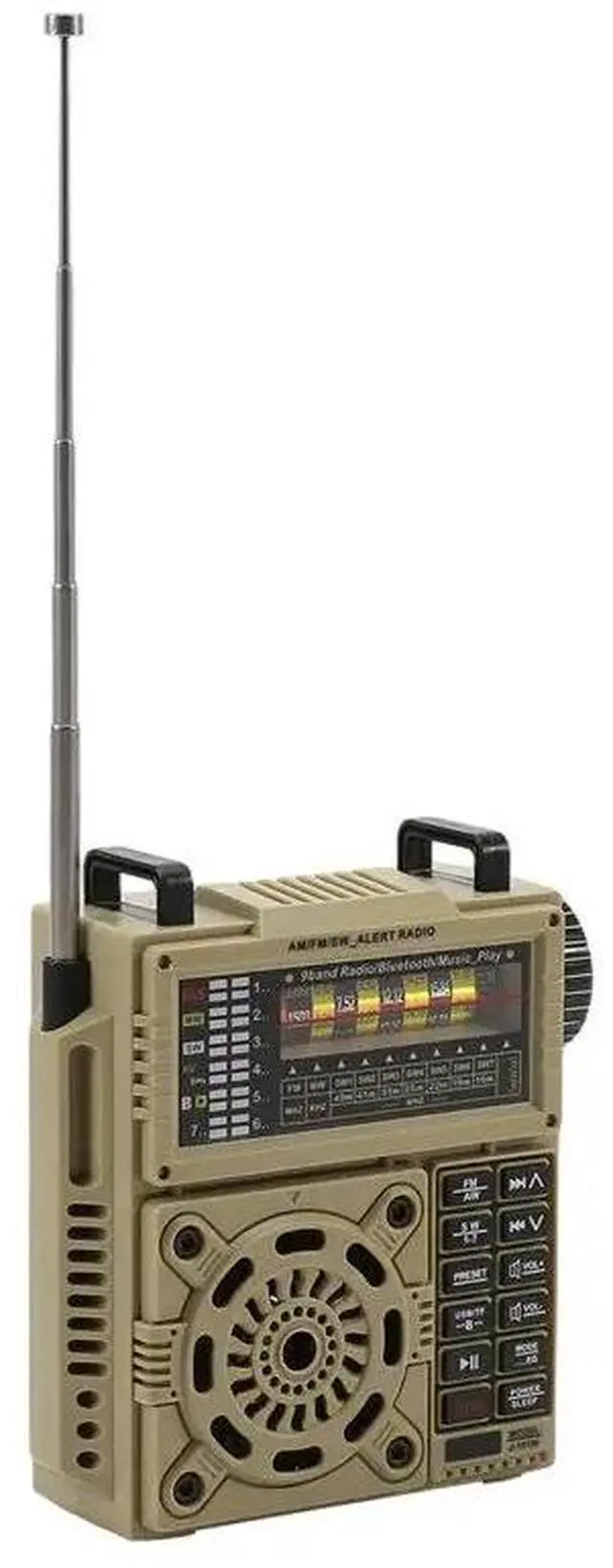 Main image of Full-Band AM/FM SW FM Radio Receiver Ham Radio Emergency Shortwave SOS Alert Amateur Radio