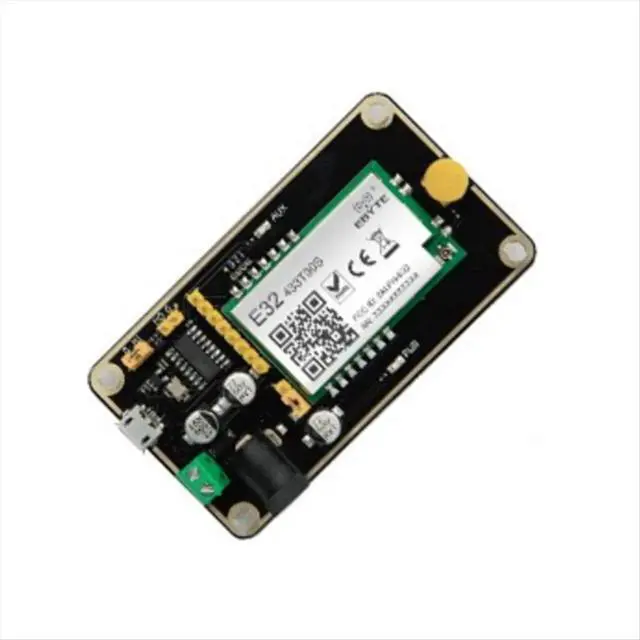 Alt view image 3 of 3 - 433MHz 3.0dBi LoRa IOT Transmitter Receiver Test Board E32-433TBH-01 with E32-433T30S Module Antenna USB Cable