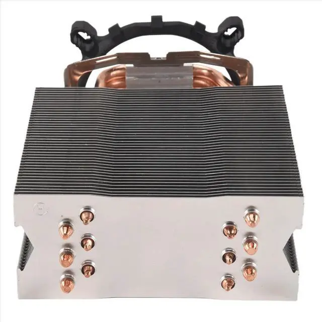 Alt view image 2 of 3 - Fanless CPU Cooler 12Cm Fan 6 Copper Heatpipes Fanless Cooling Radiator for LGA 1150/1151/1155/1156/775