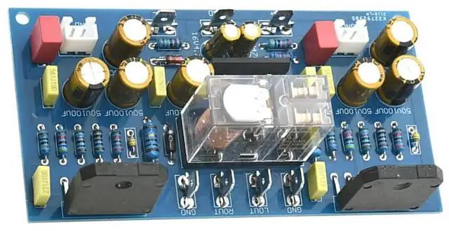 Main image of LM3886 Dual Channel with Horn Protection Power Amplifier Board Parts