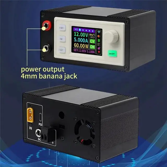 Alt view image 2 of 3 - SK150S CNC Finished Adjustable DC Regulated Power Supply Constant Voltage Constant Current 8A 150W Step-Down Module