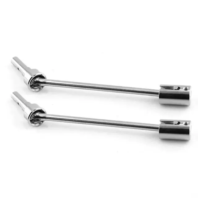 Alt view image 2 of 6 - 4Pcs Steel Driveshaft CVD Drive Shaft And Drive Cup For TRAXXAS E-Revo 2.0 VXL 86086-4 1/10 RC Car Upgrade Parts