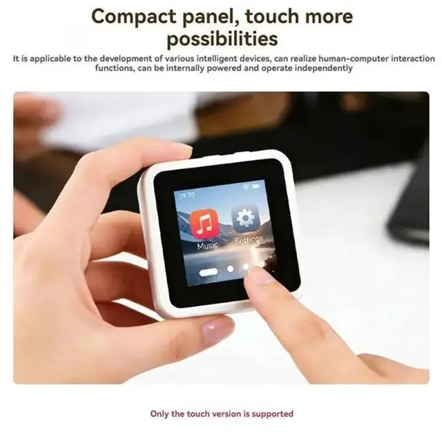 Alt view image 3 of 6 - RP2350 Development Board 1.54Inch Touchscreen 240X240 Pixels 65K Color Type-C 2.4Ghz Wi-Fi Supports Voice Interaction