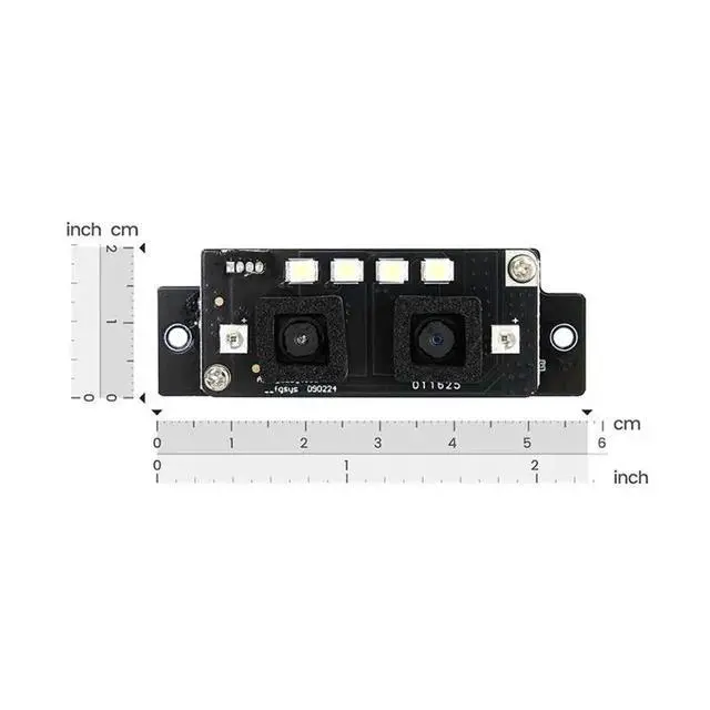Alt view image 2 of 3 - Smart Home AI Binocular 3D Vision Recognition Sensor Offline High Security For Face, Palm Vein& QR Code Detection Sc