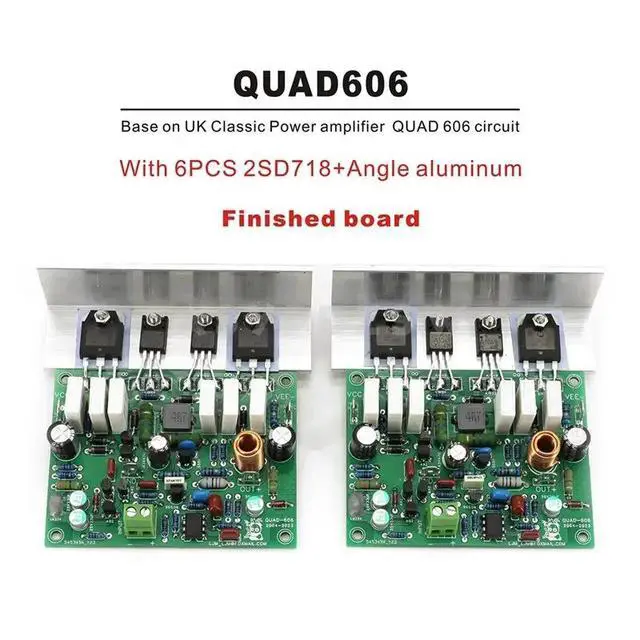 Alt view image 3 of 6 - QUAD606 Stereo Power Amplifier Base On UK Classic Power Amplifier QUAD 606 Circuit 250W+250W Finished Board