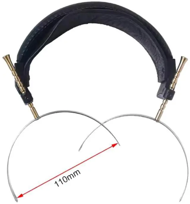 Alt view image 3 of 3 - Headphones DIY Metal Headband Head Beam Parts 110mm Rotatable Headphones Headband,over-Ear Headphone Headband DIY