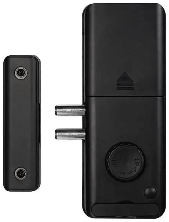 Main image of Bluetooth Enabled Tuya Smart Invisibles Door Lock IC Card Access No-Drill Motorized Keyless Entry For Wooden Doors