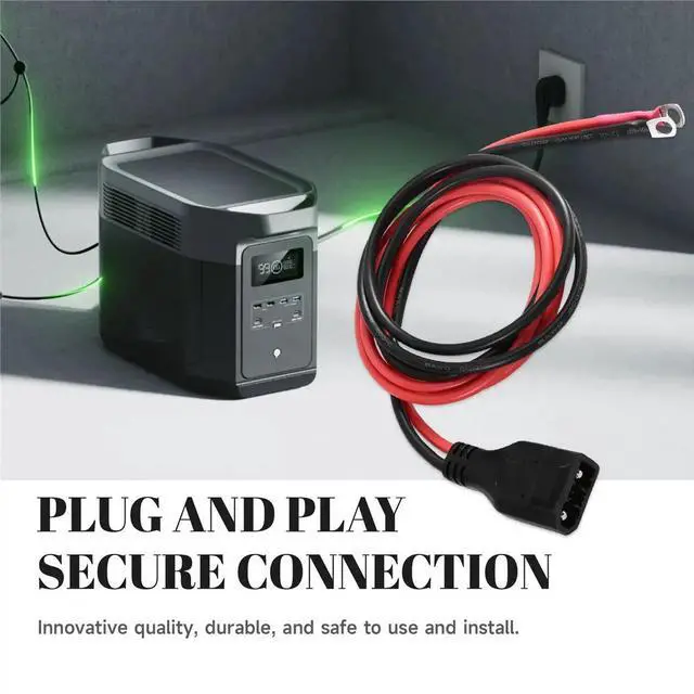 Alt view image 2 of 3 - 50A Extension Cable 8AWG,Expansion Adapter Cable for , for Additional Cable 1.5m