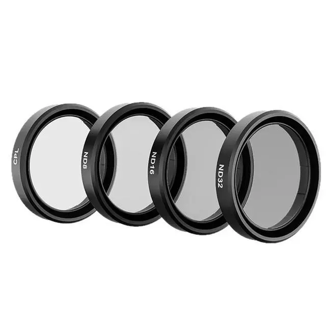 Alt view image 3 of 3 - CPL ND8 ND16 ND32 Quick Release Lens Filter Set for Action 6 Camera,Filter Frame Kit Camera Accessories