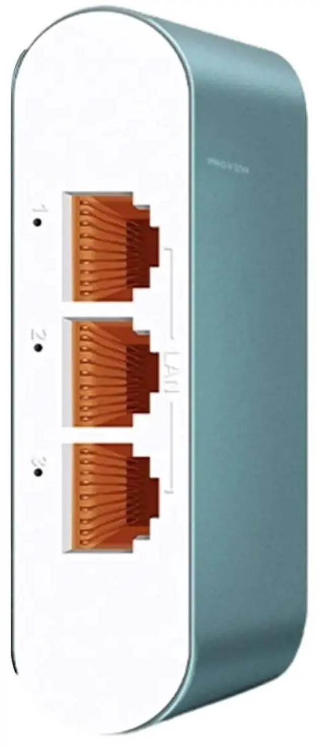 Alt view image 3 of 3 - 2.5G High Speed Ethernet Splitter 1 PoE in Multi-Port Out Network Switch Type-C Power Plug & Play 3Ports