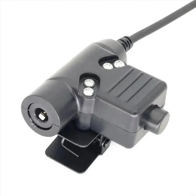 Main image of U94 PTT Adapters Push to Talking Button WalkieTalkie Headsets Cable for PRC152 6 Pin Plug Radios