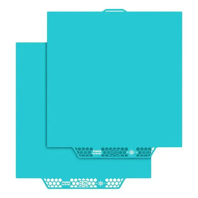 Alt view image 3 of 3 - CryoGrip Pro Build Plate Glacier for Centauri Carbon 2 3D Printer Heatbed Adhesion Double Sided Printing Steel Sheet