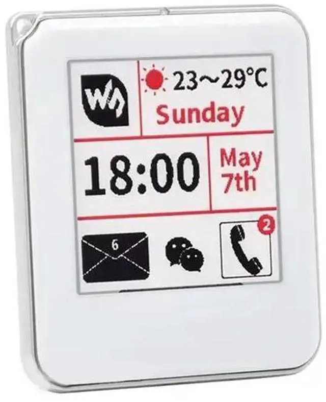 Alt view image 3 of 3 - 1.54Inch Powered E Paper Data Transfer Key Fob Image Transmission Keychain