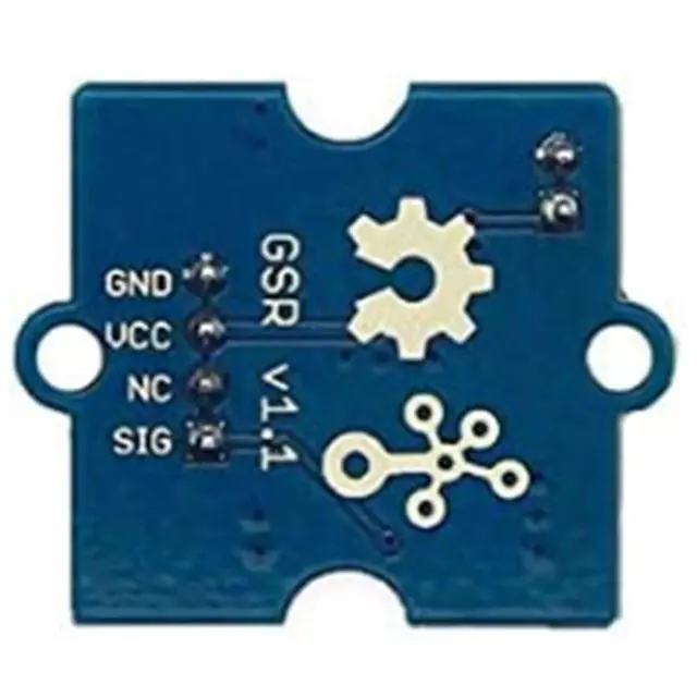 Alt view image 2 of 3 - GSR Sensor Module 3.3V/5V Open Source, Galvanic Skin Response Sensor for DIY Sleep Monitor