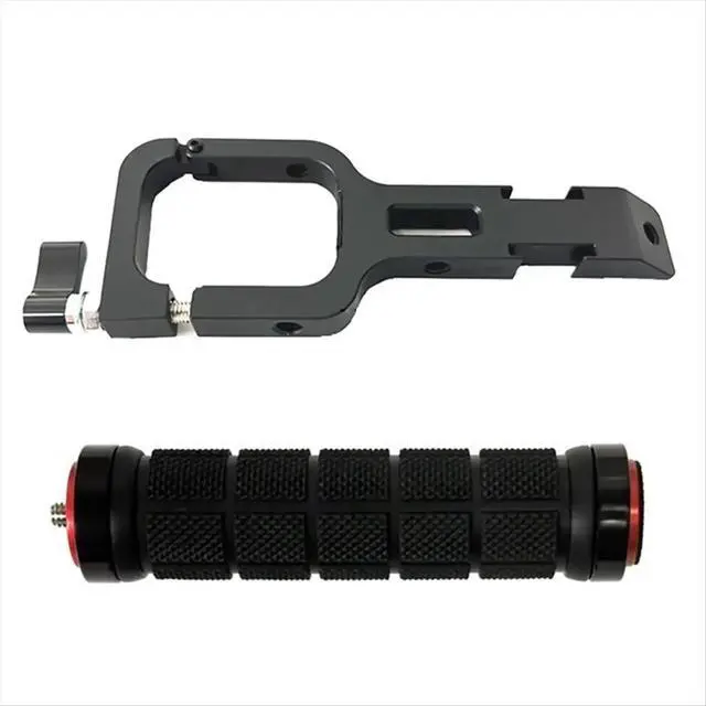 Alt view image 2 of 6 - Sling Handle Handgrip for WEEBILL 3 3S Handheld Camera Gimbal Stabilizer with 1/4inch Hole Dual Cold Shoe Mount