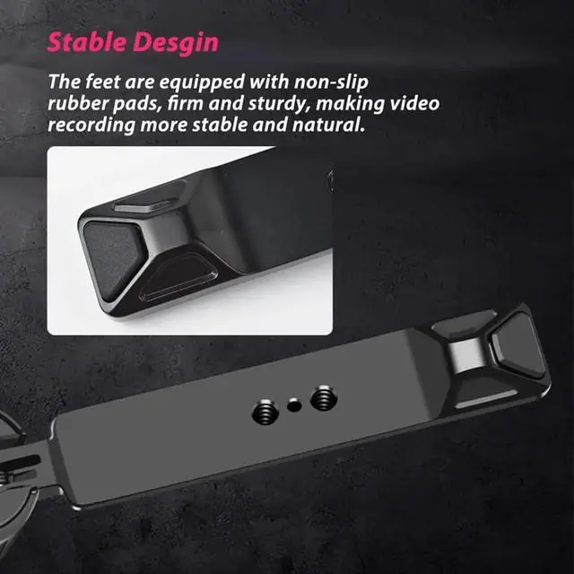 Alt view image 2 of 3 - Duty Mini Tripod, Desktop Tabletop Stand Tripod for S/SC// Series, Gimbal Handle Grip Stabilizer