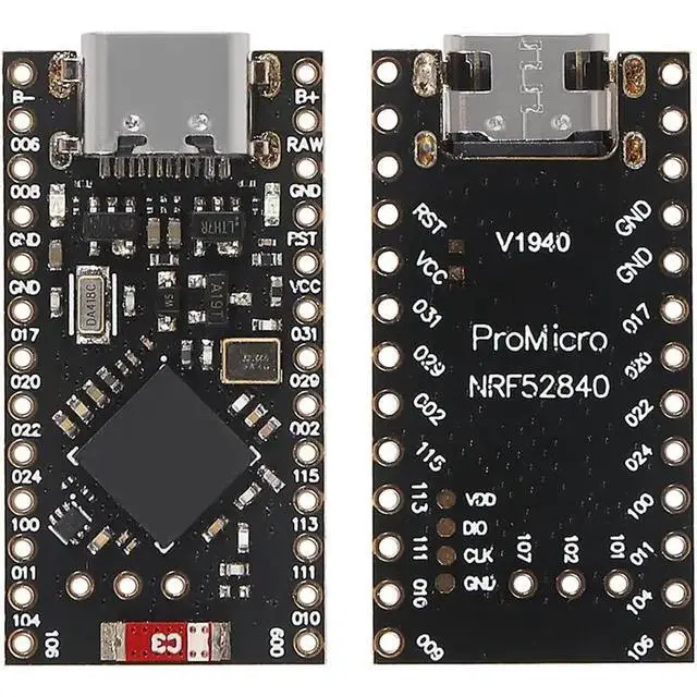 Alt view image 2 of 6 - Pro Micro-NRF52840 Development Board, Bluetooth, Type-C, For IDE - 10Pcs
