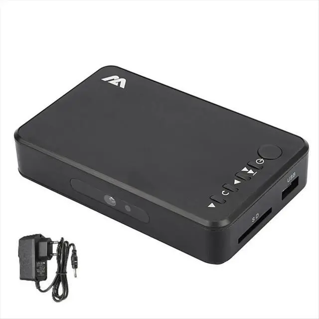 Alt view image 2 of 6 - 1080P HD Multimedia Player Video Player 264 AV/VGA Output USB HDD Player for Broadcasting/Advertising EU Plug