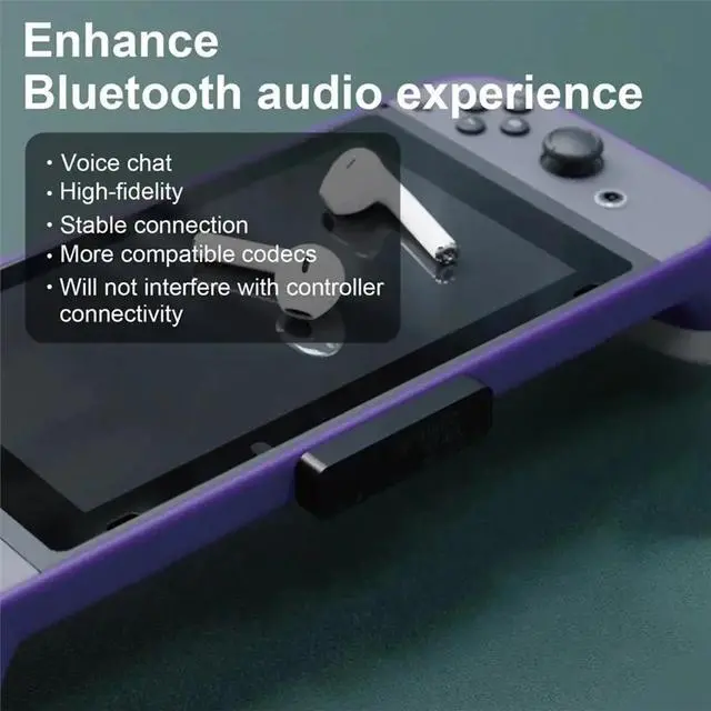 Main image of AudioStick Bluetooth 5.0 Compatible Audio Transmitter LL Adapter for for for Switch