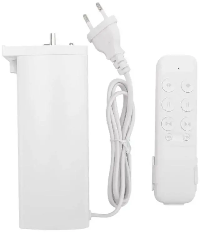 Main image of Tuya Zigbee Smart Electric Curtain Motor With 2 Channel Remote Intelligent Shutter Motor For Alexa EU Plug