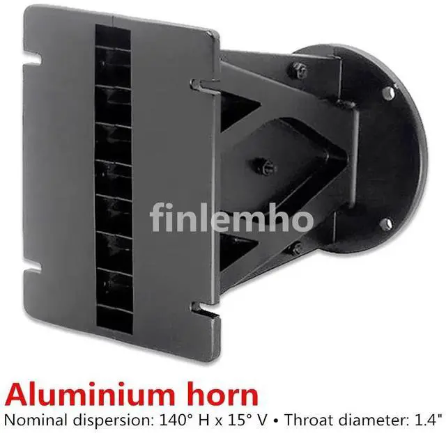 Main image of 1PC DJ Speaker Tweeter Horn Aluminium Line Array Waveguide 1.4 Inch Professional Audio For Public Address Home HiFi Mixer Audio
