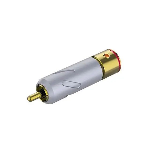Alt view image 3 of 3 - Pure Copper Connector Plug Speaker Terminal for HiFi Audio Speaker Signal Cable DIY Amplifier Subwoofer R201G