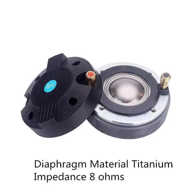 Alt view image 3 of 3 - 1PC DJ Speaker Horn Tweeter 34mm Voice Coil Diaphragm HiFi Treble Accessories For Studio Home Theater Mixer Professional Audio