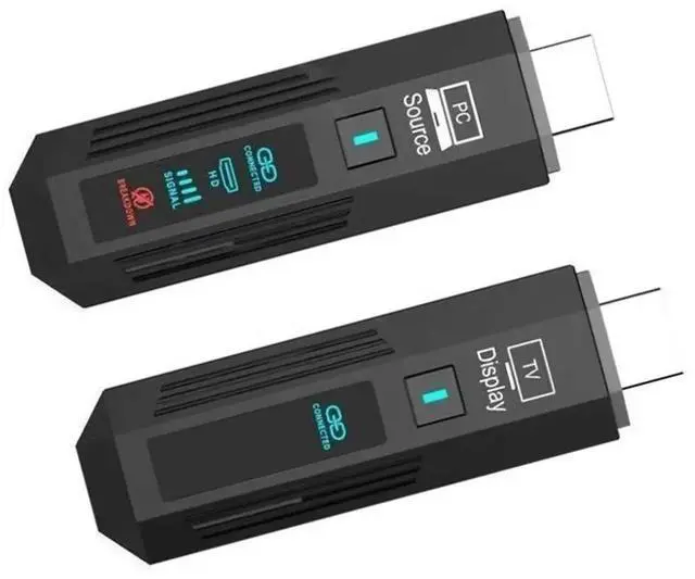 Main image of 5G 50M -Compatible Transmitter and Receiver 1080P Transmitter Video Audio Extender for Laptop TV Projector