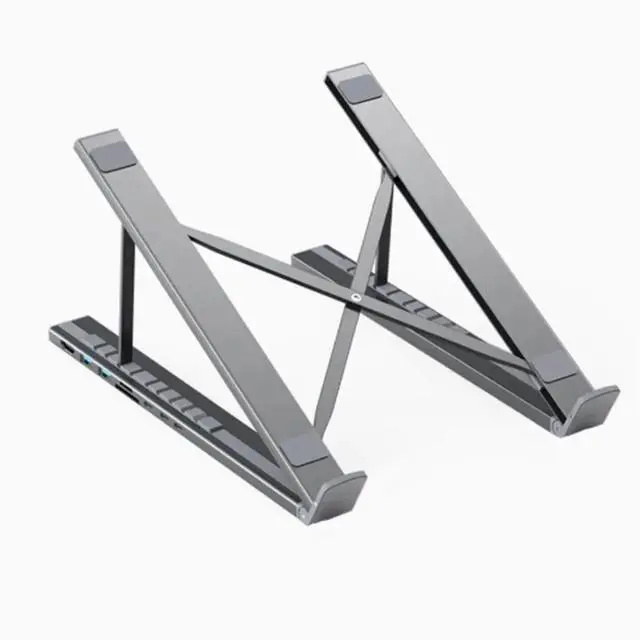 Alt view image 3 of 3 - USB C Laptop Docking Station Stand with USB C 2 USB 3.1 SD TF Card Ports PD 100W Universal Docking Station