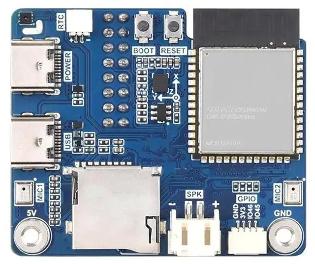 Alt view image 3 of 3 - - RGB Matrix Driver Board Dual Microphones 2.4GHz Wi-Fi+BT5 Supports AI Voice for RGB Matrix Display