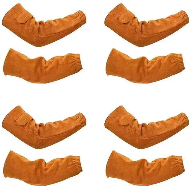 Main image of 8X Welding Sleeves, Guards Welding Sleeves Heat & Flame Resistant Protection For Men And Women In Welding Work