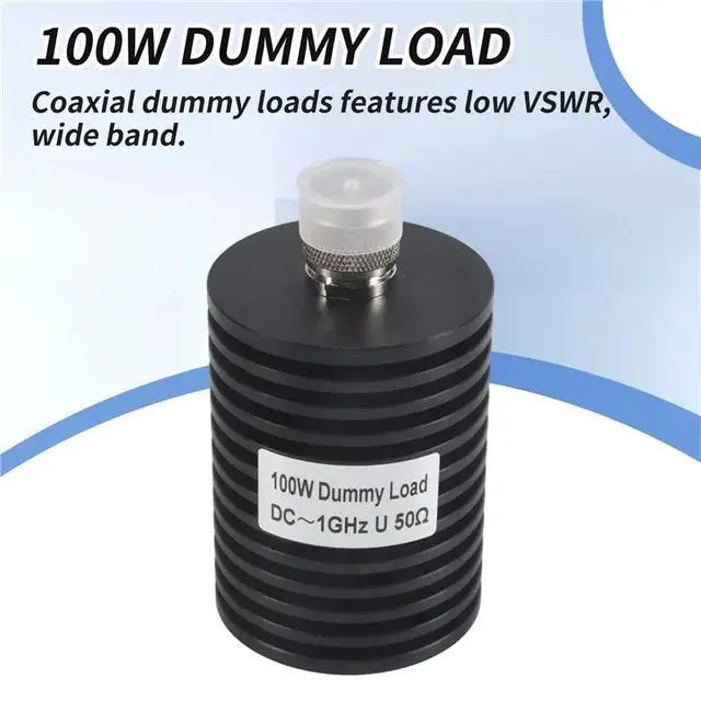 Alt view image 2 of 3 - RF POWER UHF Type PL259 Male Connector 50 Ohm DC-1Ghz Dummy Load Plug