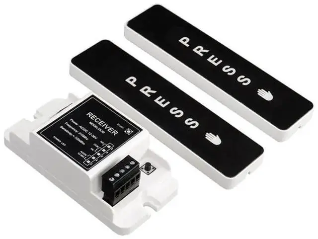 Main image of 315Mhz Power Push Exit Button Switch Touch Switch For Automatic Sliding Door Gate Opener