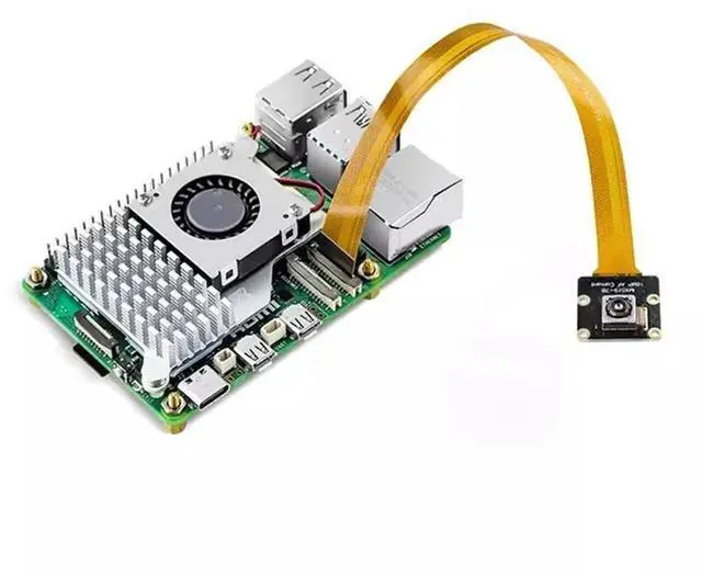 Alt view image 2 of 6 - For Raspberry Pi 5 16MP AF Camera Auto Focus IMX519-78 4656X3496 High-Resolution Industrial Grade Camera Module