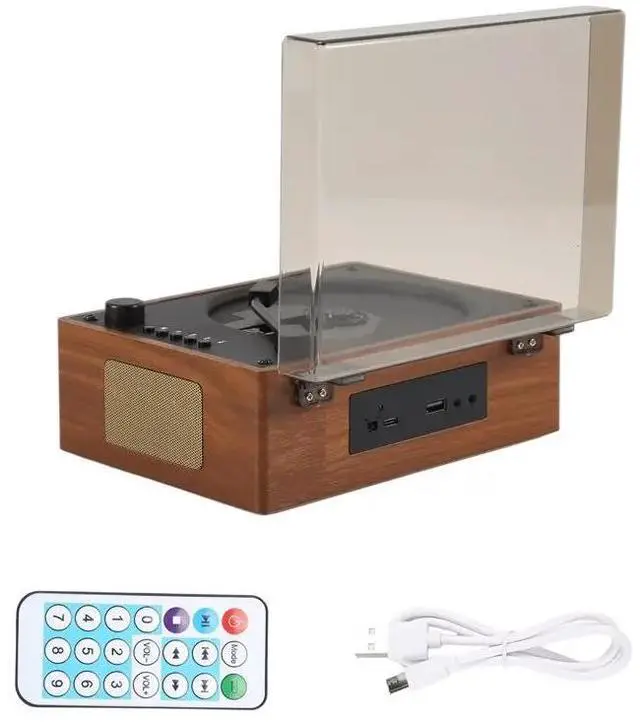 Main image of Retro CD Player Rechargeable Support CD BT USB 3.5Mm AUX CD Player Bluetooth-Compatible 5.0 Home Music Play