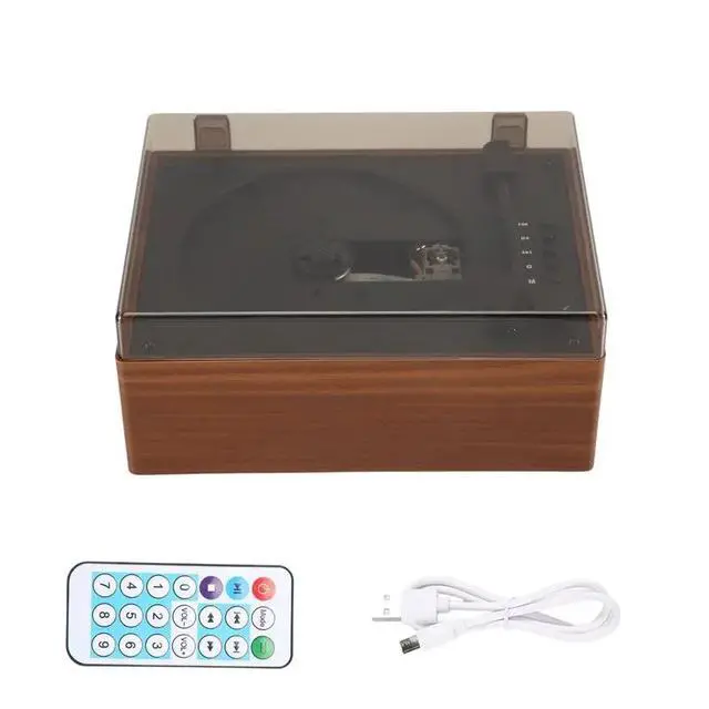 Alt view image 3 of 3 - Retro CD Player Rechargeable Support CD BT USB 3.5Mm AUX CD Player Bluetooth-Compatible 5.0 Home Music Play