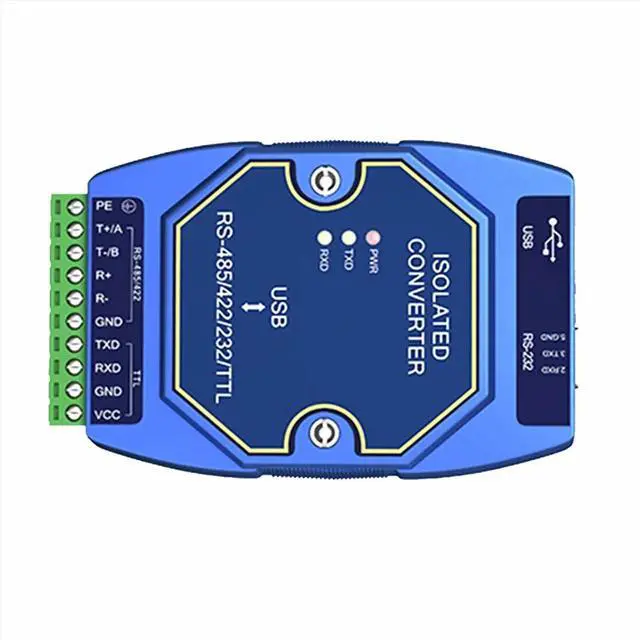 Alt view image 3 of 3 - USB to RS485 RS422 RS232 TTL Industrial Converter CDSENET E810-U15C CH340 Power Signal Isolation Type-C 3.5V/5V TTL